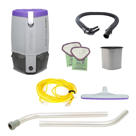 Proteam Super Coach Pro 6 w/Two-Piece Wand 101338 and Xover Tool 107016 107742